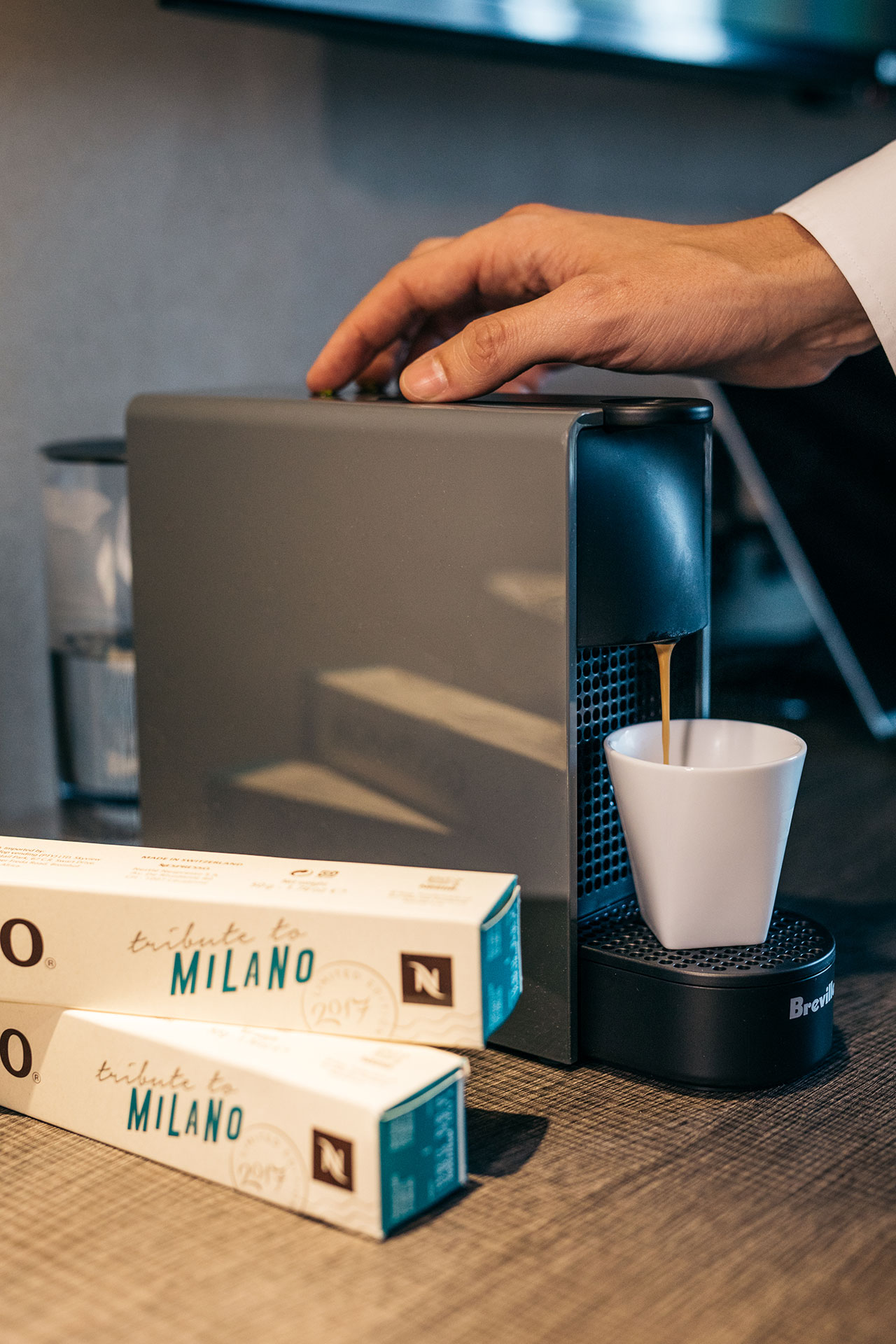 At understrege Sygdom passage An Italian favourite: Nespresso relaunches Tribute to Milano | THE TAILORED  MAN